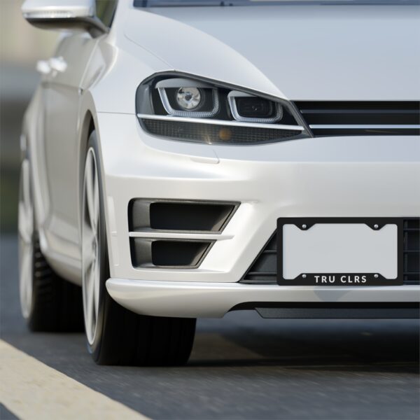 TRU CLRS Metal License Plate Frame - Image 4